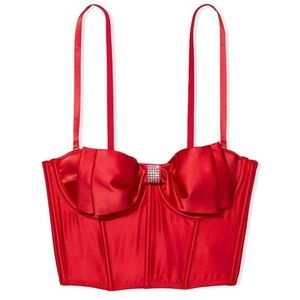Victoria’s Secret Dream Angels Cupped Bow Bra Top | 32D